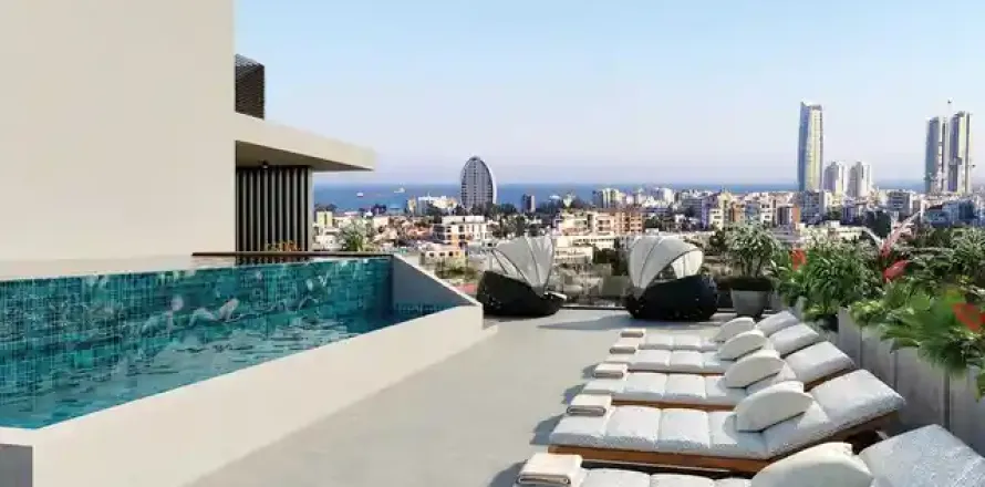 3 dormitorios Penthouse en Agios Athanasios, Cyprus No. 32574