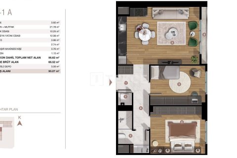 2+1 Appartement à Istanbul, Turkey No. 65052 18