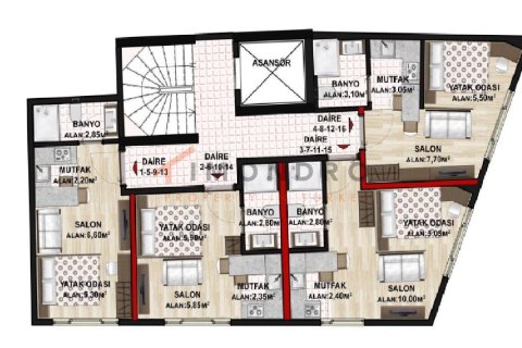 2+1 Appartement à Kadikoy, Turkey No. 17361 19