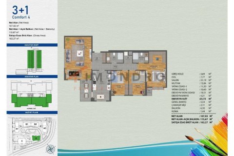 3+1 Apartment en Avcılar, Turkey No. 16854 27