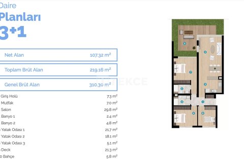 3+1 Apartment in Cesme, Turkey No. 16836 20