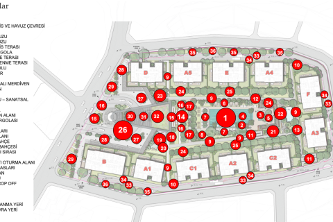 4+1 Apartment in Oba, Turkey No. 13537 6