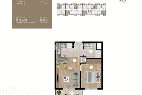 3+1 Apartment in Izmir, Turkey No. 61116 15