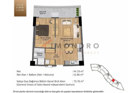 3+1 Apartment in Bueyuekcekmece, Turkey No. 18000 28