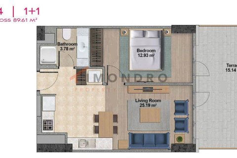 3+1 Appartement à Esenyurt, Turkey No. 17975 27