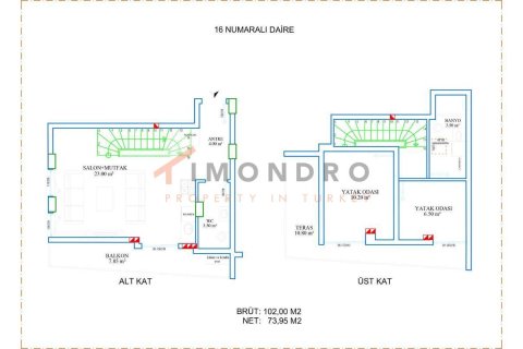 2+1 Apartment en Antalya, Turkey No. 17352 10