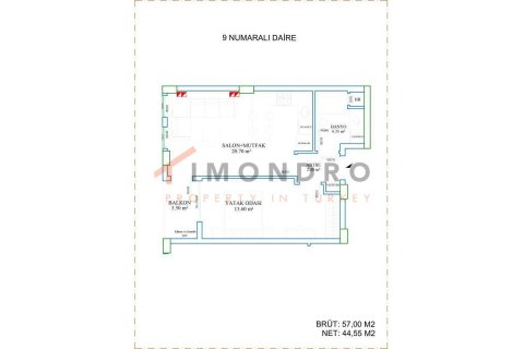 2+1 Apartment en Antalya, Turkey No. 17352 13