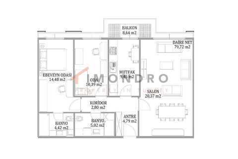 1+1 Apartment in Maltepe, Turkey No. 17326 5