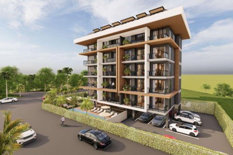 Квартира с 2 комнатами в Оба, Турция №92664 1