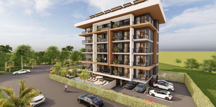 Квартира 0+2 в Оба, Турция №92664