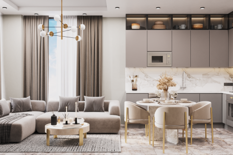 Квартира с 2 комнатами в Оба, Турция №92664 2