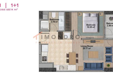 4+1 Apartment in Esenyurt, Turkey No. 17976 24