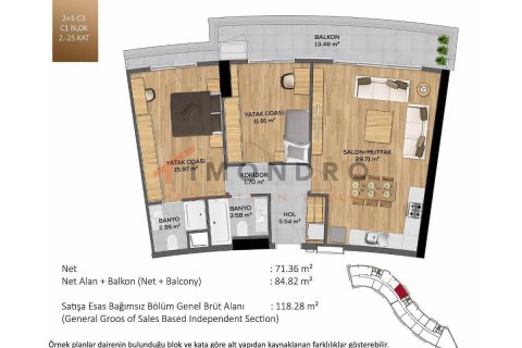 5+1 Apartment en Bueyuekcekmece, Turkey No. 18001 30