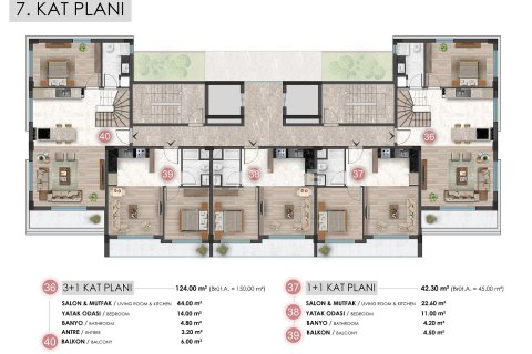 2+1 Apartment in Aksu, Turkey No. 19710 2