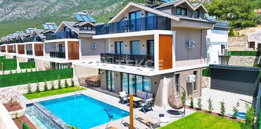 3+1 Villa en Fethiye, Turkey No. 19709