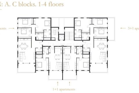 2+1 Penthouse à Alanya, Turkey No. 12100 23