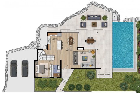 4 dormitorios House en Tsada, Cyprus No. 37139 7