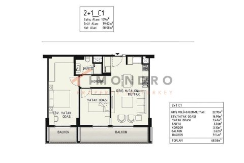 2+1 Appartement à Antalya, Turkey No. 18042 27