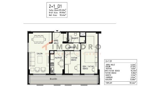 2+1 Apartment en Antalya, Turkey No. 18042 28