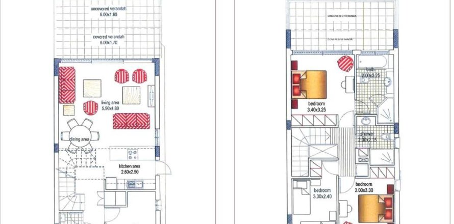 3 dormitorios House en Paphos, Cyprus No. 37174