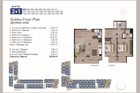 2+1 Apartment in Antalya, Turkey No. 21540 29