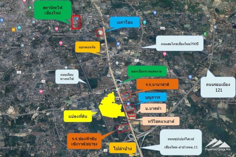 20 dormitorios Land en Chiang Mai, Thailand No. 1432 15