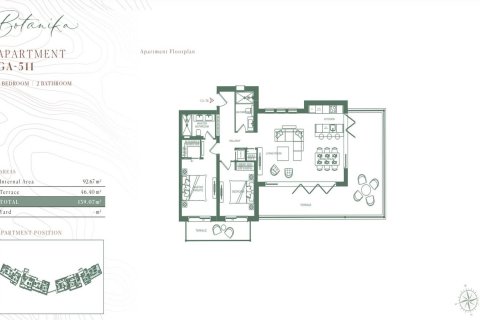 2 chambres Appartement à Tivat, Montenegro No. 66940 16