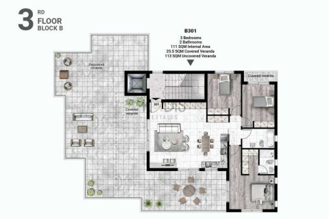 3 dormitorios Penthouse en Parekklisia, Cyprus No. 63669 2