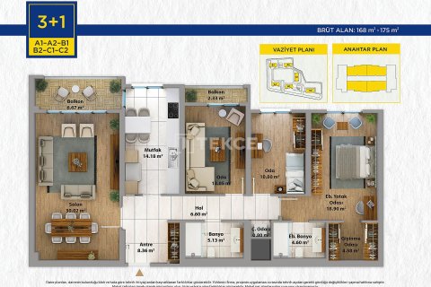 4+1 Apartment in Istanbul, Turkey No. 54138 16