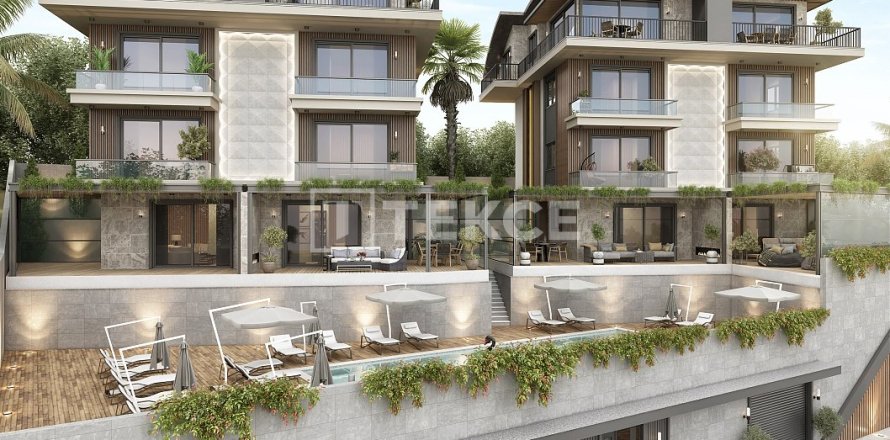 3+1 Apartment in Alanya, Turkey No. 16527