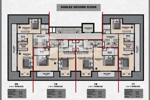 4 habitaciones Apartment en Alanya, Turkey No. 16460 24