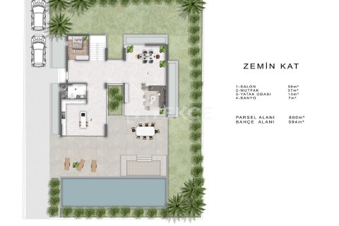 6+2 Villa in Cesme, Turkey No. 22016 3