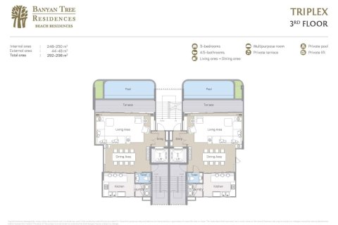 3 dormitorios Condominio  en Bang Tao, Thailand No. 1709 16