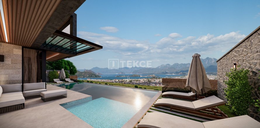 5+1 Villa en Fethiye, Turkey No. 14333