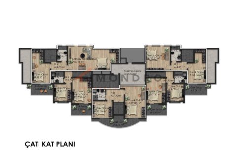 2+1 Apartment en Aksu, Turkey No. 17076 12