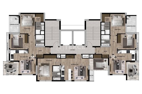 2+1 Apartment en Mezitli, Turkey No. 75532 18