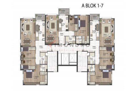 2+1 Appartement à Kâğıthane, Turkey No. 17903 9