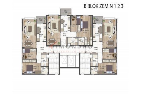 2+1 Appartement à Kâğıthane, Turkey No. 17903 10