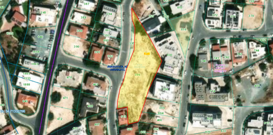 2448m² Land in Agios Athanasios, Cyprus No. 75322