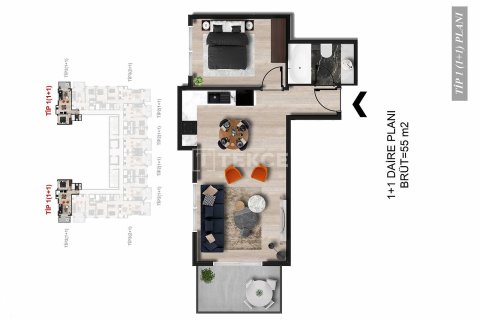 2+1 Appartement à Alanya, Turkey No. 13932 2