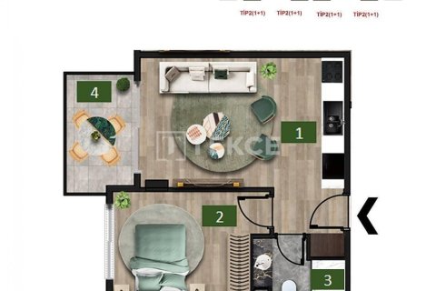 2+1 Appartement à Alanya, Turkey No. 13932 10