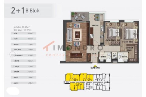 2+1 Appartement à Küçükçekmece, Turkey No. 17867 10