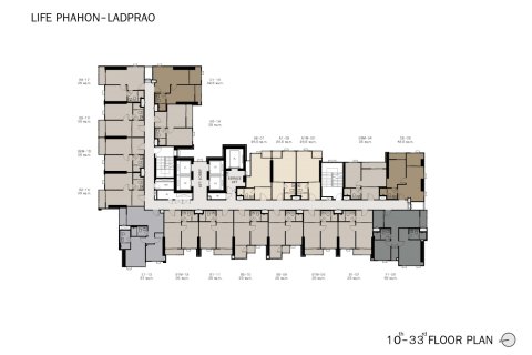 2 dormitorios Condominio  en Bangkok, Thailand No. 975 10