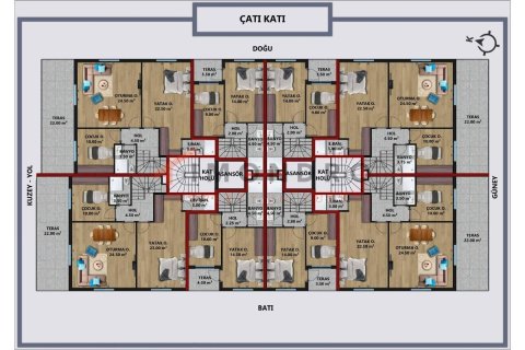 4+1 Appartement à Antalya, Turkey No. 16953 3