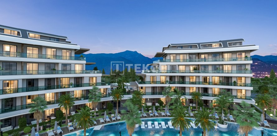 4+1 Penthouse en Alanya, Turkey No. 14352