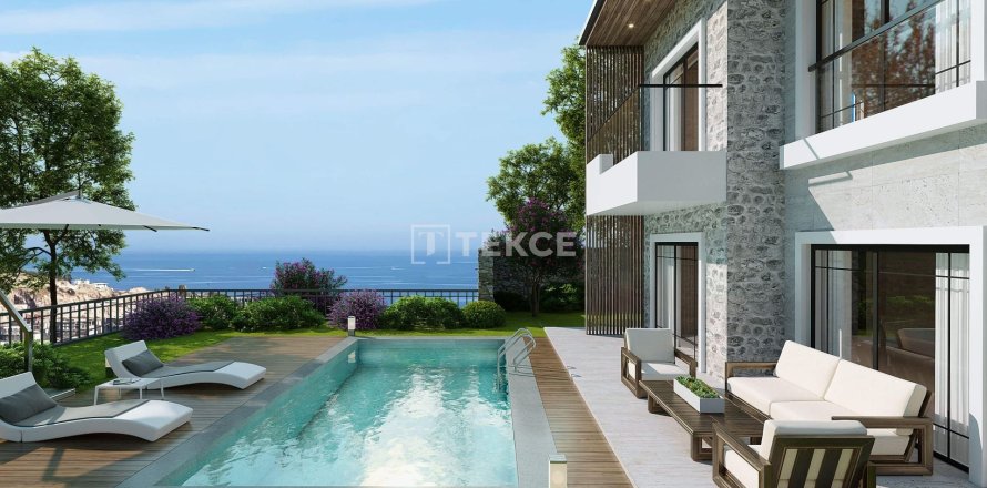 4+1 Villa in Bodrum, Turkey No. 12772