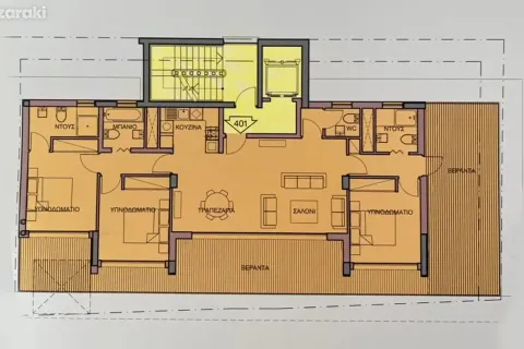 3 chambres Penthouse à Mesa Geitonia, Cyprus No. 43499 2