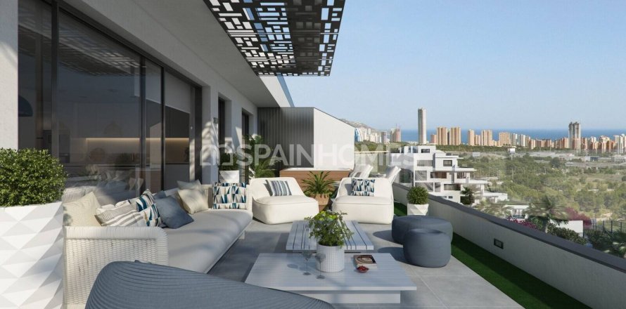 3 dormitorios Apartment en Finestrat, Spain No. 25912