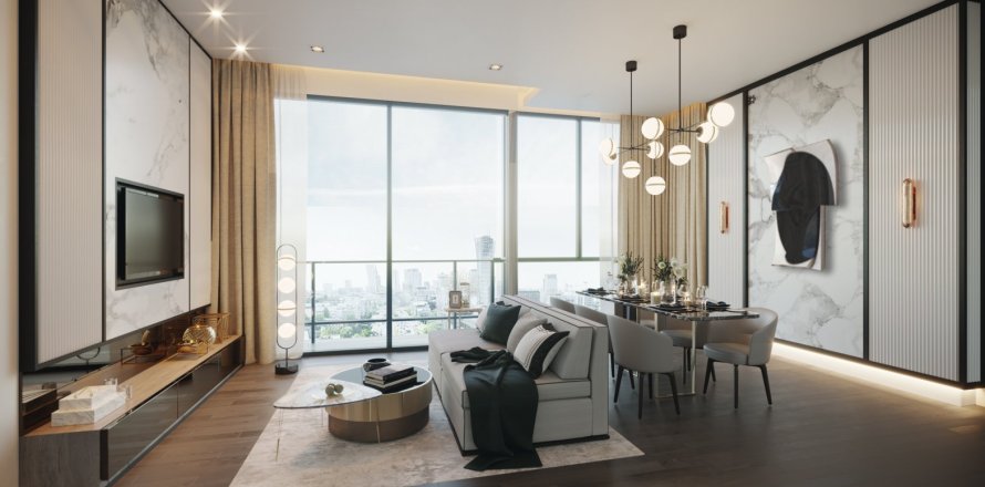 2 dormitorios Condominio  en Bangkok, Thailand No. 3217