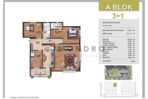 4+1 Appartement à Kartal, Turkey No. 17182 13